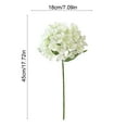 thumbnail image 3 of Valentine's Day Decorations 54 PCS Artificial Hydrangea Flowers, Silk Hydrangea Full Flowers Heads with Stems for Wedding Centerpieces, Home, Garden, Party Decoration (White), 3 of 6