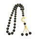 thumbnail image 2 of Pulsera de brazalete Rosary Meditación Meditación con estilo 0.39 pulgadas Dia Joyería de joyería para fiestas temáticas Regalo de cumpleaños diario Negro, 2 of 8