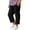 Black, variant on Kids Capri Pants Summer Casual Wide Leg Elastic Waist Cropped Pant Beach for Girls Boys Baby Girl Long Pants Softball Pants Girls Cancer Leggings for Girls Kids Sweats Cat Toddler Clothes