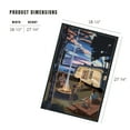 thumbnail image 4 of Lantern Press 1000 Piece Jigsaw Puzzle, Retro Camper and Lake, 4 of 5