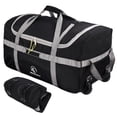 thumbnail image 1 of Bolsa de viaje REDCAMP plegable con ruedas 120L 1680D Oxford, 1 of 9