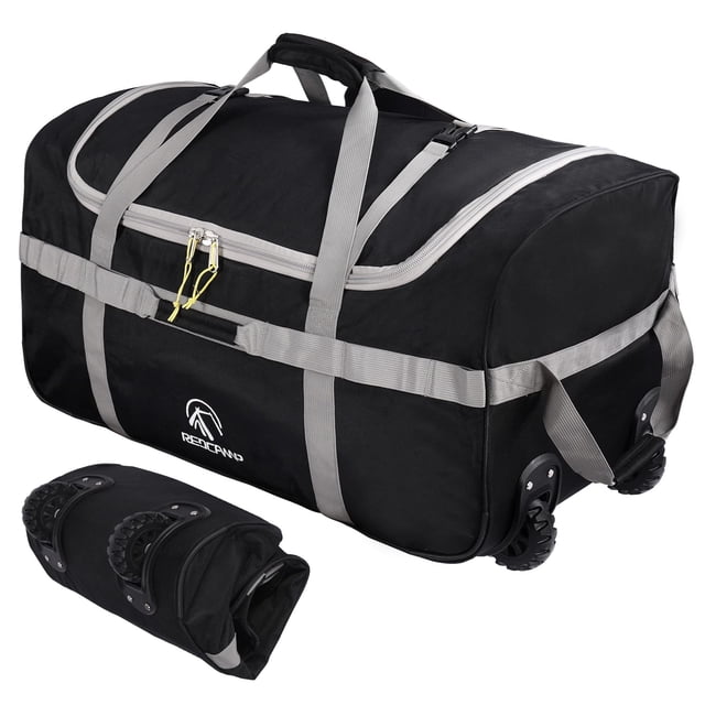 Bolsa de viaje REDCAMP plegable con ruedas 120L 1680D Oxford