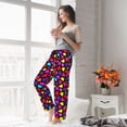 thumbnail image 4 of KLL Womens Colorful Hearts Print Pajama Pants Soft Pajama Bottoms for Women Cozy Lounge Pants, 4 of 5
