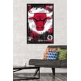 thumbnail image 2 of NBA Chicago Bulls - Maximalist Logo 23 Wall Poster, 22.375" x 34" Framed, 2 of 5