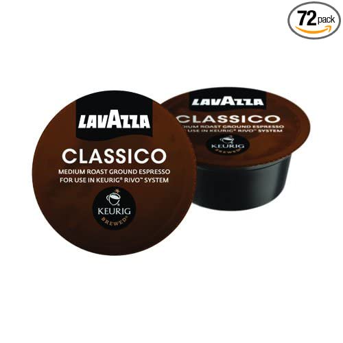 Lavazza Espresso Classico Keurig Rivo Pack 72 Count Walmart Com Walmart Com