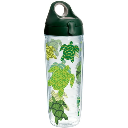 

Tervis Turtle Pattern Made in USA Double Walled Insulated Tumbler Travel Cup Keeps Drinks Cold & Hot 24oz Water Bottle Classic