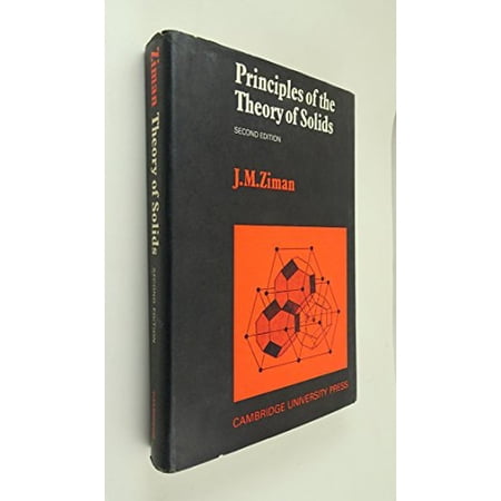 Pre-Owned Principles of the Theory of Solids (Hardcover) 0521083826 9780521083829