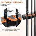 thumbnail image 5 of KastKing Patented Vertical Fishing Rod Holder, Wall Rack for 15 Rods V15, 5 of 8