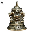 thumbnail image 1 of Lucky Brass Handicraft Drop Bell Key Car Creative Fengshui Home Pendant, 1 of 8