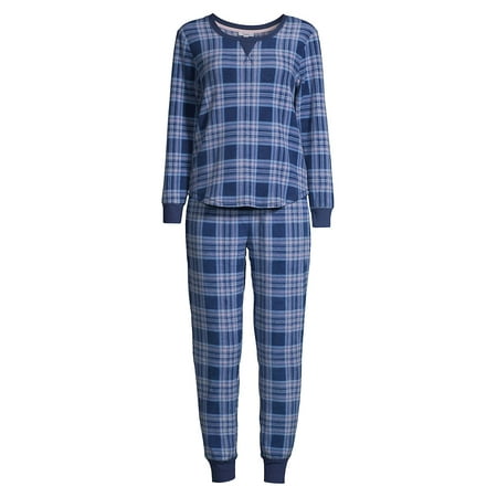 2-Piece Printed Fleece Pajama Set