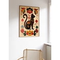 thumbnail image 2 of Mexican Cat Poster, Cat Print, Mexican Art Print, Vintage Mexican Wall Art, Cat Lovers Gift, Latin American Art, Vintage Decor, Gift Idea, 2 of 3