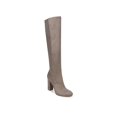 thumbnail image 1 of CIRCUS BY SAM EDELMAN Womens Gray Cushioned Block Heel Zip-Up Dress Boots 8 M, 1 of 4