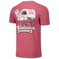 thumbnail image 3 of Unisex Crimson Oklahoma Sooners Hyper Local Drawn Schooner T-Shirt, 3 of 3