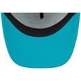 thumbnail image 5 of Men's New Era Aqua Miami Dolphins  A-Frame Trucker 9FORTY Adjustable Hat, 5 of 6