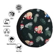 thumbnail image 4 of Fotbe Baby Sloths Sleeping Funda de Llanta de Repuesto con Estampado, Engrosada, Ajuste Universal para Jeep, Remolque, RV, SUV, Camión-17 inch, 4 of 6