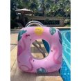 thumbnail image 3 of KAIYANG Anillo de natación Firebird cuadrado engrosado para adultos y niños, anillo flotante inflable de agua (53 cm) 83 cm, 3 of 5