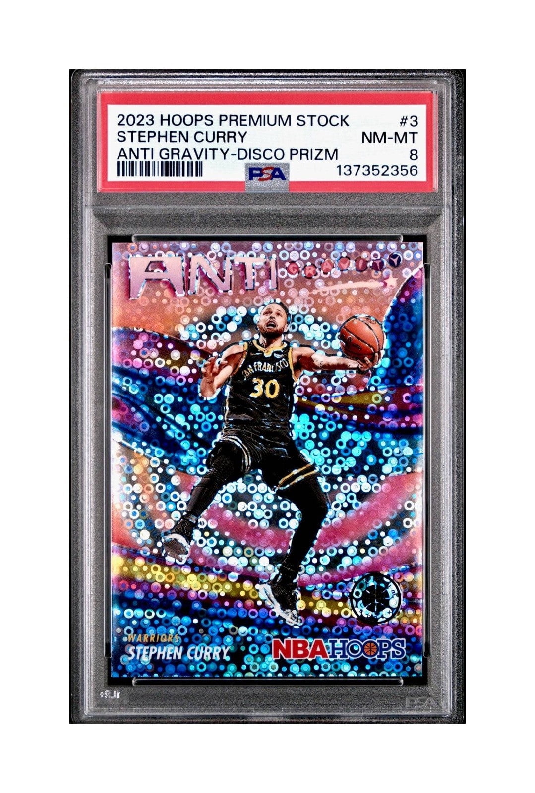 Stephen Curry RARE PINK CRACKED ICE REFRACTOR INVESTMENT CARD