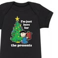 thumbnail image 3 of Peanuts - Christmas - Lucy, Just Here For The Presents - Infant Baby One Piece, 3 of 5