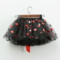 thumbnail image 4 of Spazoro Toddler Girls Tutu Dance Skirts, Mesh Leisure Halloween A-Line Skirts for Child Girls Red Size 2-3 T, 4 of 4