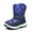 Blue Star, variant on Kushyshoo Kids Snow Boots Waterproof Purple Star Girls Winter Boot Big Kid Size 1