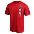 thumbnail image 2 of Men's Red D.C. United Strong Stencil T-Shirt, 2 of 3