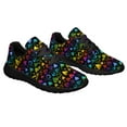 thumbnail image 6 of Rainbow Pride Shoes Mens Womens Running Sneakers Mesh Breathable Jogging Walking Shoes Black Size 8, 6 of 7