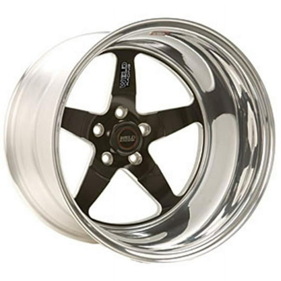 Weld S71 17x10 / 5x120mm BP / 7.2in. BS Black Wheel (High Pad) - Non-Beadlock