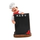 thumbnail image 5 of Chef estatua escultura Chef estatuilla ornamento coleccionable artesanía modelo cocina decoración para café restaurante mesa Bar regalo de inauguració Izquierda 17x13x30.5cm Soledad Estatuilla de la estatua del chef, 5 of 10