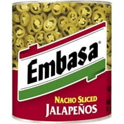 Embasa Nacho Sliced Jalapeno Pepper, 98 Ounce -- 6 per Case.