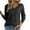 1-Black#womens fall v neck sweaters, variant on Pullover V Neck Sweaters for Women Lightweight Soft Fall Fashion Tops Long Sleeve Solid Loose Tunic Blouses Brown,L