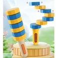 thumbnail image 6 of 9" Concentration Training Wooden Balance Challenge Set, Yellow, 6 of 6
