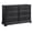 Black, variant on Leumius Modern Farmhouse 6 Drawer Dresser,Wooden Chest of Drawers with 6 Storage Drawers for Bedroom,White