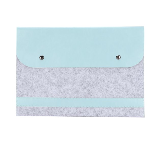 Bolsa para computadora portátil, Funda Protectora para computadora portátil con Tapa de Doble Capa para MacBook Pro