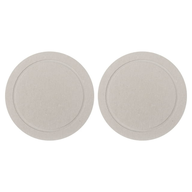 2 Pcs Tapis de Vaisselle Isolant Thermique Antidérapant Simple
