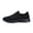 Black -AL12, variant on Men's Ultra Smooth Step Slip-in Sneakers Comfortable, Non-Slip, Memory Foam,Fit for Daily Walking