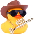thumbnail image 1 of Car Rubber Duck Ornaments Dash Duck Decorations for Car Dashboard Ornament Decoration Accessories with Musical Instruments S, 1 of 5