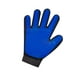 thumbnail image 1 of Guante Xtellar Removedor Quita Pelos Para Mascotas Masaje Perro Gato Color Azul, 1 of 6