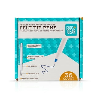 Pen + Gear Felt Tip Pens, Ultra Fine Tip, 36 Count 