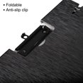 thumbnail image 4 of Plegables Portapapeles Duro Tablero Bajo Perfil Clip Vertical 12,2x9,3 Pulgadas A4 Carta Tamaño para Oficina Aula Arte, Negro Paquete de 2 Unique Bargains portapapeles, 4 of 6