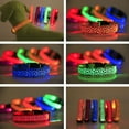 thumbnail image 5 of PetHome Fashion Nylon Panther Spots Luminous LED Dog Collar Flashing Glow Pet Collars Night Light Anti-lost Pet Supplies, 5 of 9