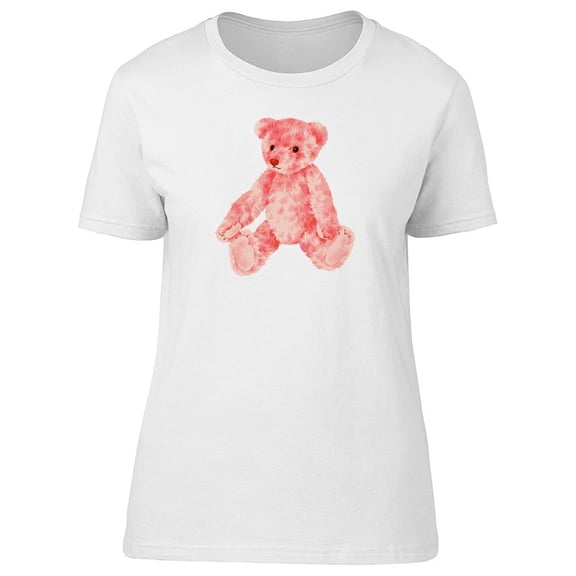Adorable Peach Teddy Bear Tee Women's -Image by Shutterstock