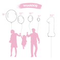 thumbnail image 3 of Set de globos con forma de animal Wuokkig Jungle Safari, de Party Supplies, 3 of 7