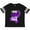 Football Black and White, variant on I Wear Purple for My Papa Pancreatic Cancer Awareness Boys or Girls Toddler T-Shirt