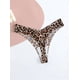 thumbnail image 2 of Tangas estampadas de cintura baja (4 unidades), suaves y cómodas, elásticas, lencería y ropa interior para mujer., 2 of 5