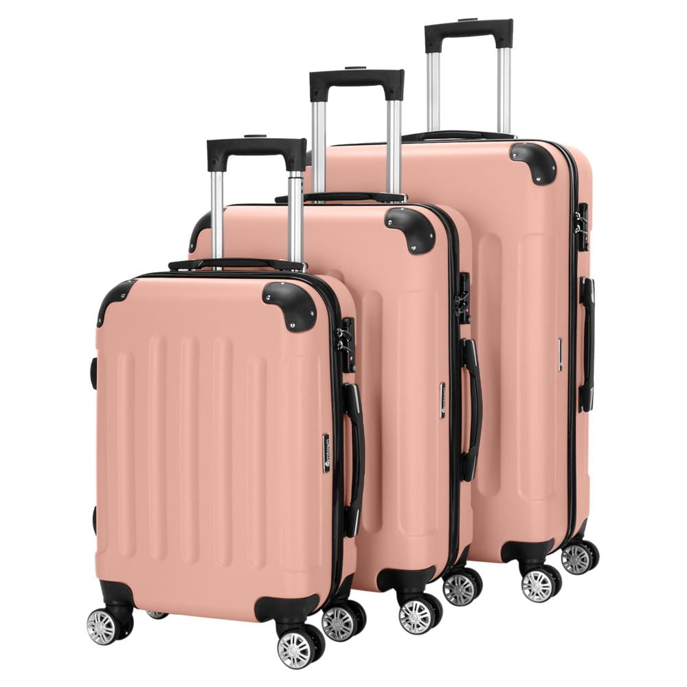 Hard Shell Suitcase Hand Travel Luggage 4 Wheels Trolley Case TSA Lock 20"24"28" 