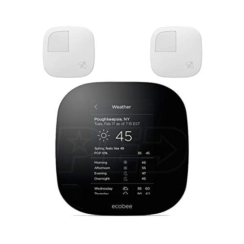 Works with Alexa Wi-Fi ecobee3 Thermostat with Sensor 2nd Generation