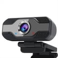 thumbnail image 1 of 1080p USB Webcam Webcam with Microphone PC Camera 60fps HD Full Camera Webcam for Computer Real-Time Video Conference, 1 of 5
