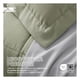 thumbnail image 5 of Set Edredón Individual + Funda De Almohada + Sábanas 5 Pzas Real Textil Verde - Gris, 5 of 8