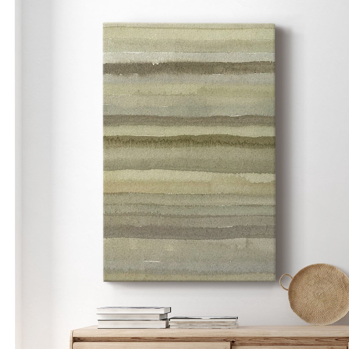 Lines in Neutral II Premium Gallery Wrapped Canvas - Ready to Hang