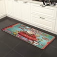 thumbnail image 5 of Merry Christmas Anti Fatigue Kitchen Floor Mat Area Rug Santa Dessert Non Slip Absorbent Comfort Standing Mat Kitchen Runner Rug for Hallway Entryway Bathroom Living Room Bedroom 39 x 20 Inches, 5 of 6